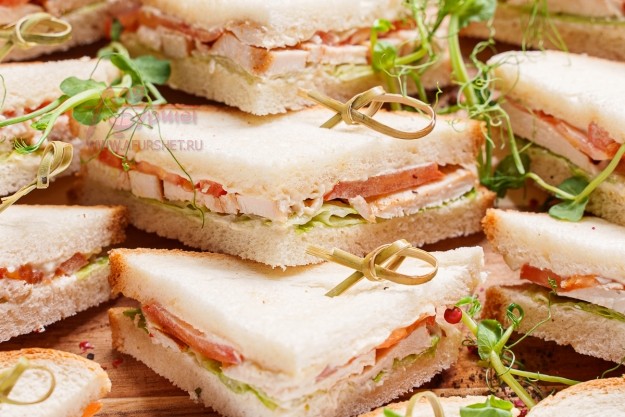 Мини-сэндвич «Цезарь»